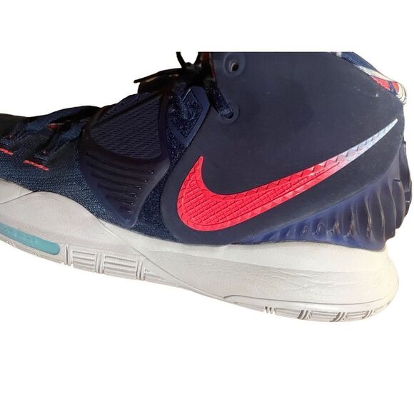 Nike Kyrie 6 USA Midnight Blue Sz 8 - Picture 12 of 12